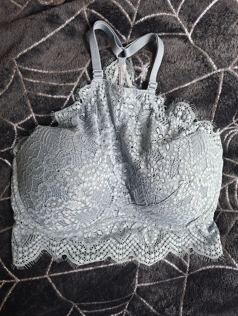 Victoria's Secret PINK Lace Scalloped Push Up Bra